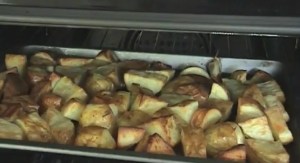 hvítlaukskartöflur